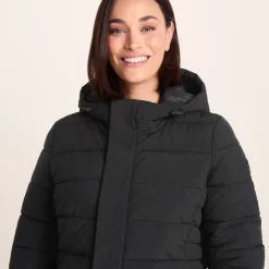 Sleight Womens Short Insulated Parka - Black