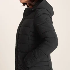 Sleight Womens Short Insulated Parka - Black