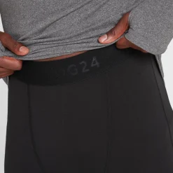 Snowdon Mens Thermal Base Layer Leggings - Black