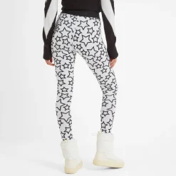 Snowdon Womens Thermal Base Layer Legging - Star Print
