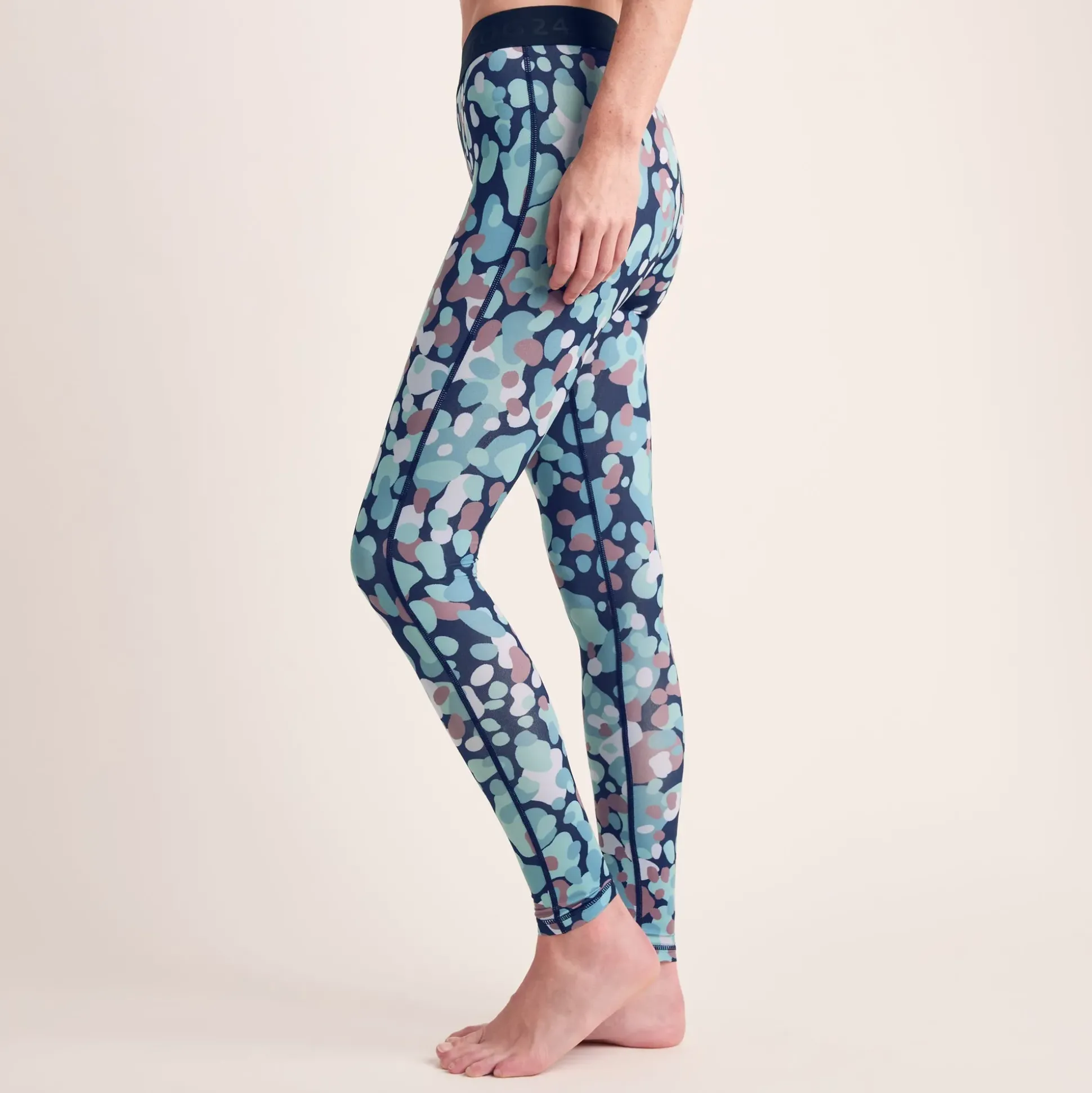 Snowdon Womens Thermal Base Layer Legging - Scatter Print