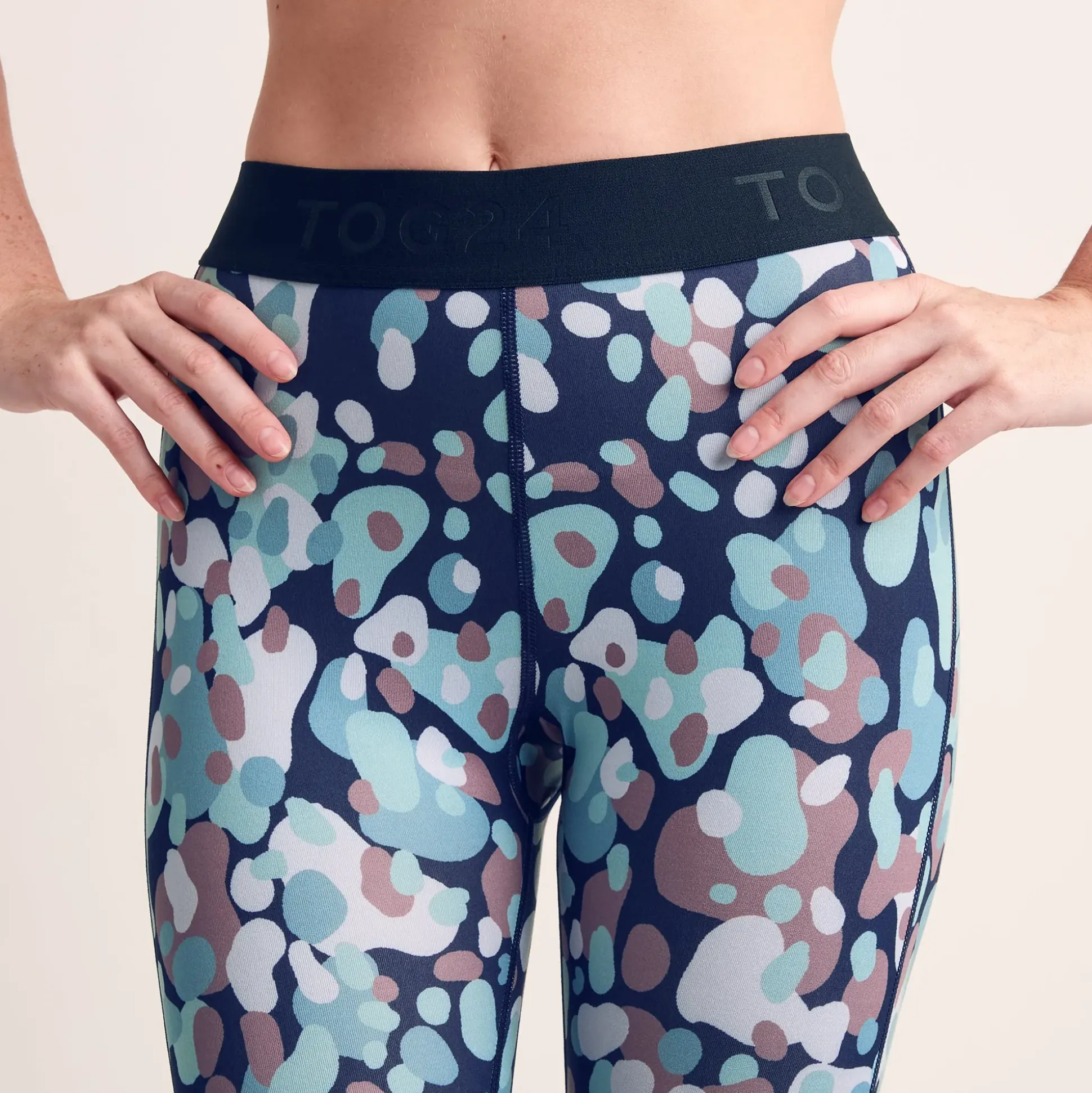 Snowdon Womens Thermal Base Layer Legging - Scatter Print