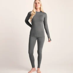 Snowdon Womens Thermal Base Layer Legging - Grey Marl