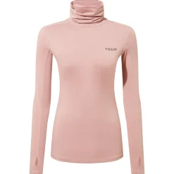 Snowdon Womens Thermal Roll Neck Base Layer - Faded Pink