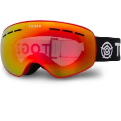 St Moritz Cat 2 Lens Goggles - Matt Red