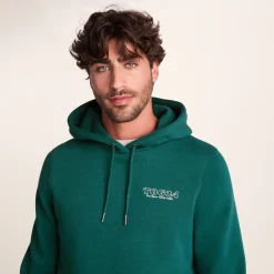 Stockton Mens Supersoft Hoody - Dark Turquoise