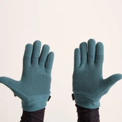 Stride Microfleece Gloves - Dark Turquoise