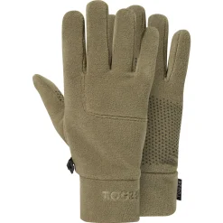 Stride Microfleece Gloves - Khaki