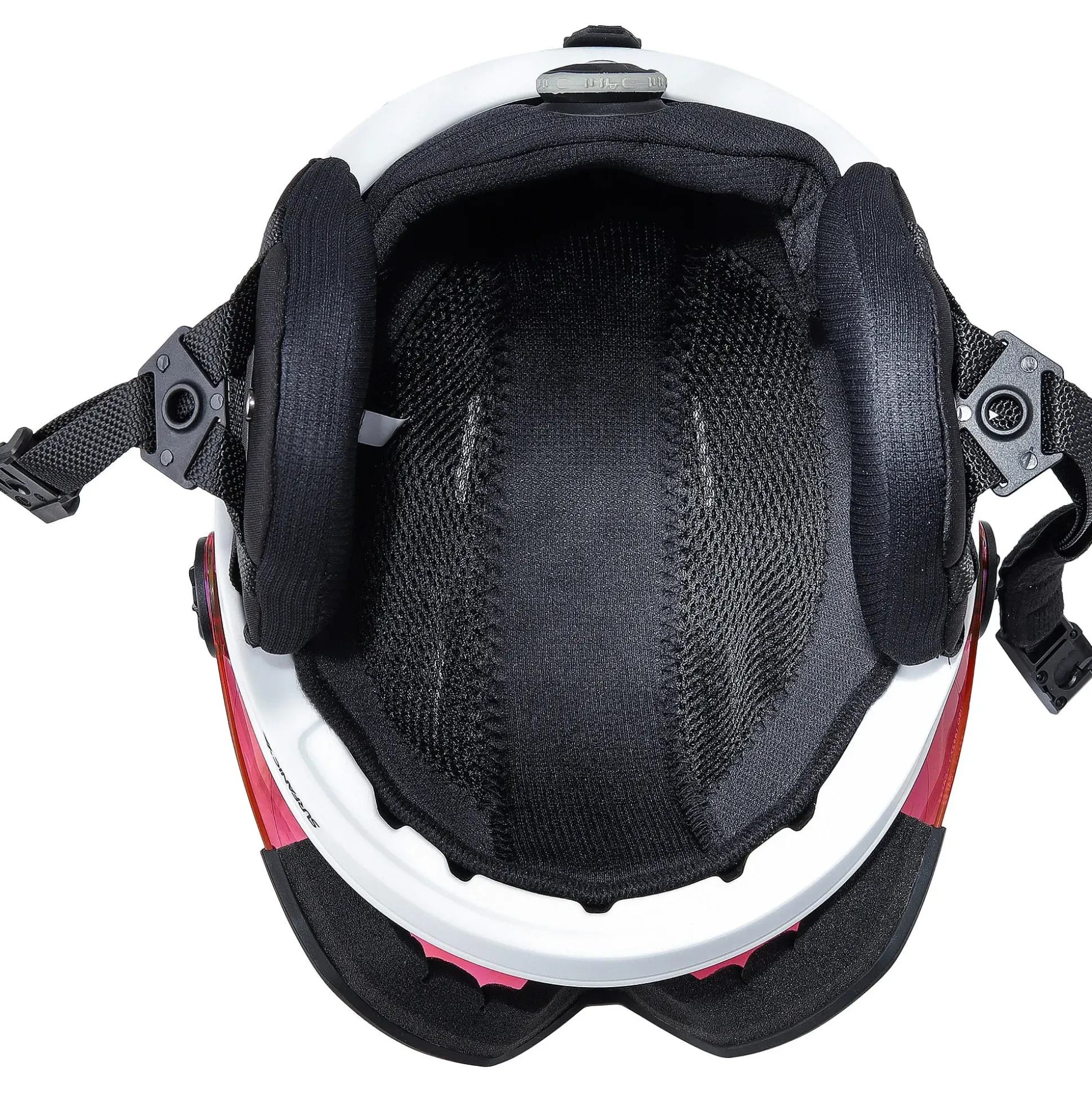 Surfanic Halo Visor Helmet - Optic White