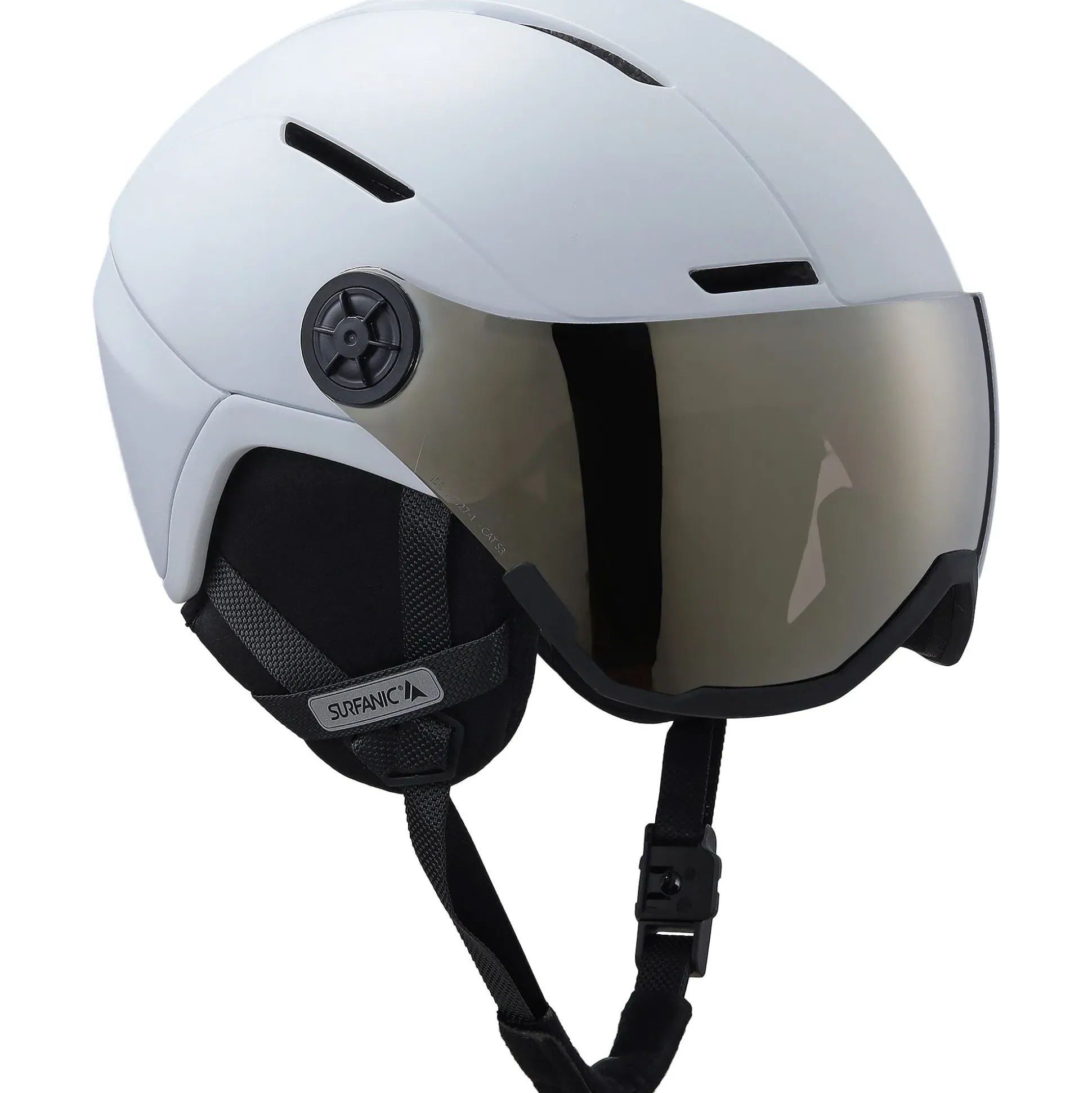 Surfanic Halo Visor Helmet - White