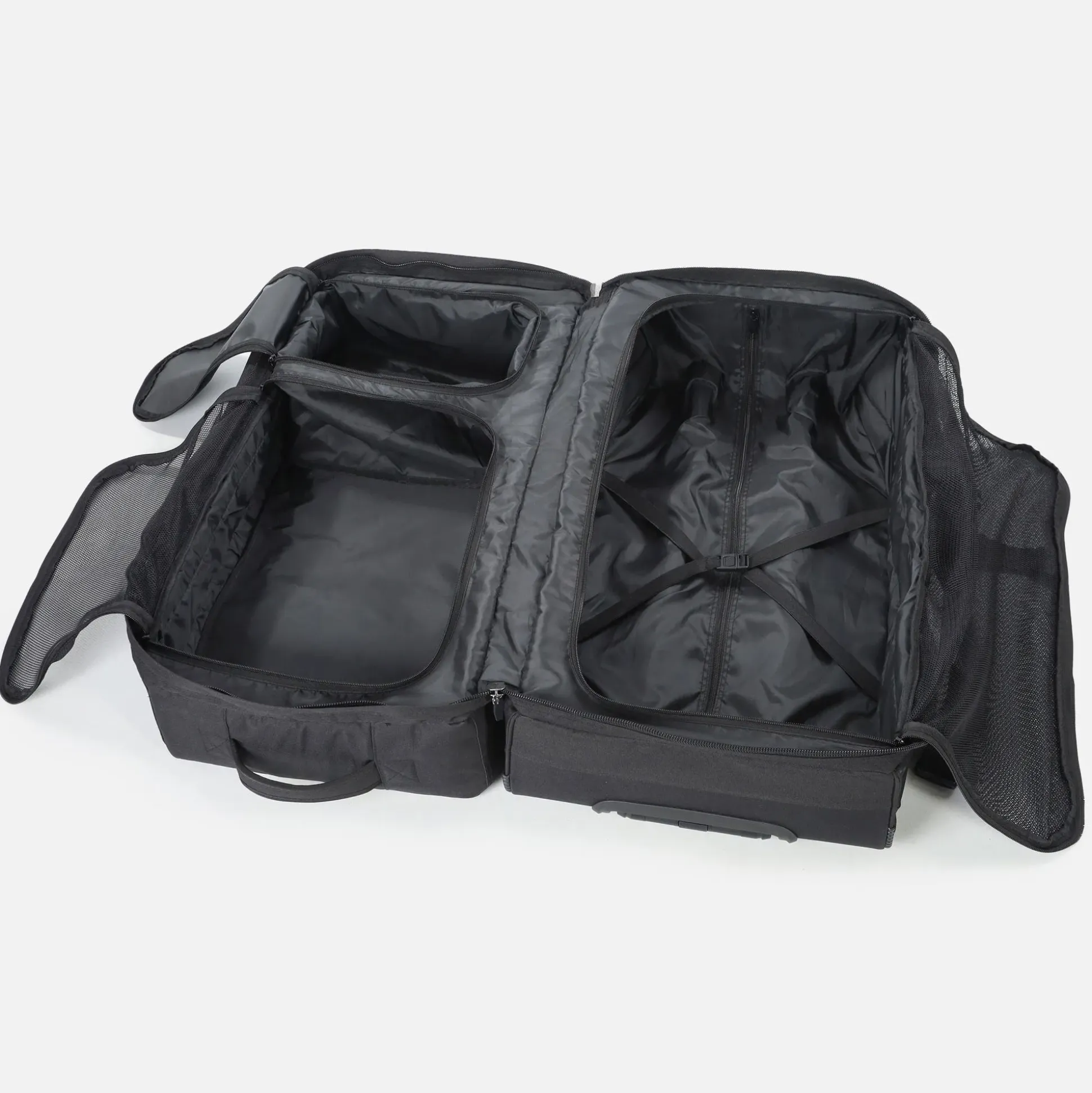 Surfanic Maxim 3.0 70L Roller Bag - Black Marl