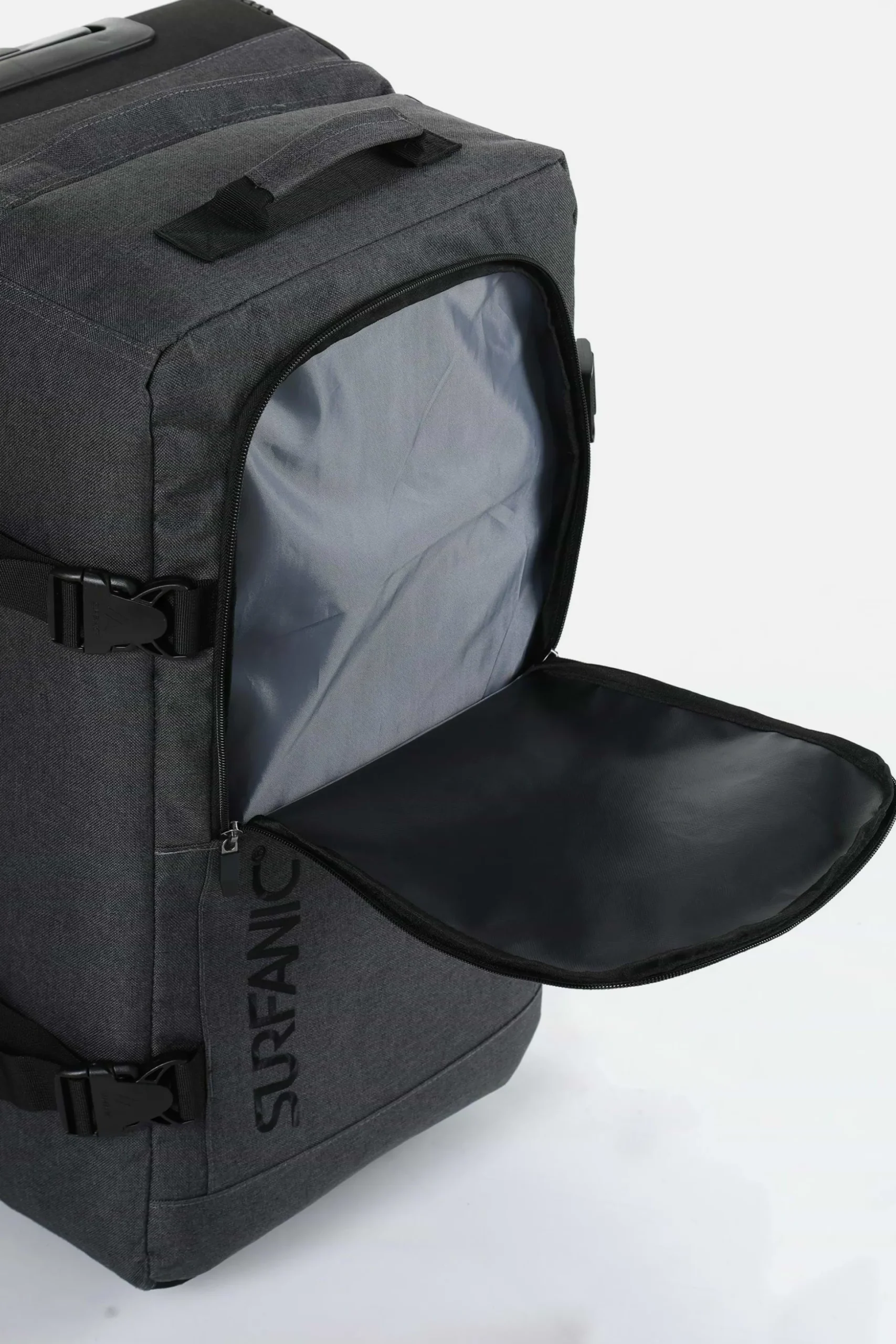 Surfanic Maxim 2.0 70L Roller Bag - Grey Marl