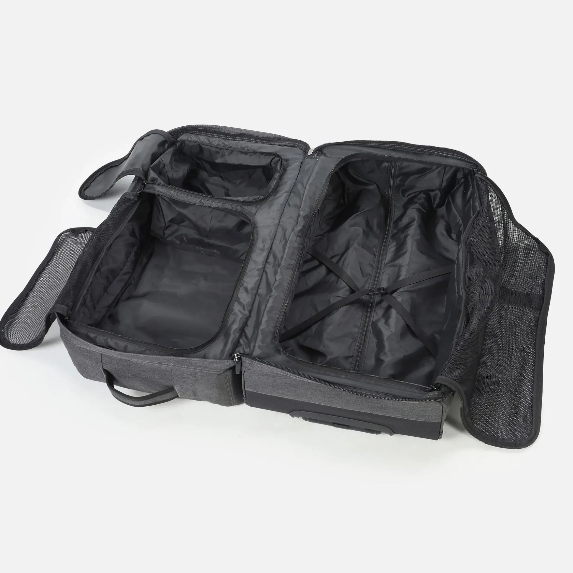 Surfanic Maxim 3.0 100L Roller Bag - Grey Marl