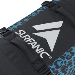 Surfanic Maxim 3.0 70L Roller Bag - Turquoise Jag