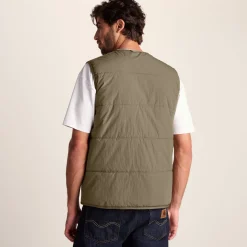 Sutterby Mens Shower Resistant Insulated Gilet - Mushroom