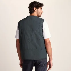 Sutterby Mens Shower Resistant Insulated Gilet - Deep Slate