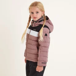 Swift Kids Ski Jacket - Faded Pink/Black