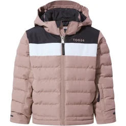 Swift Kids Ski Jacket - Faded Pink/Black