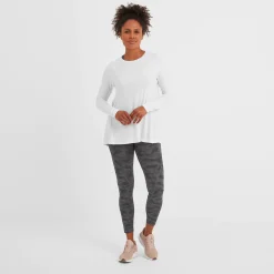 Tanton Womens Tech T-Shirt - Optic White