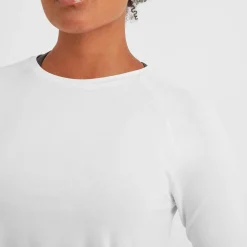 Tanton Womens Tech T-Shirt - Optic White