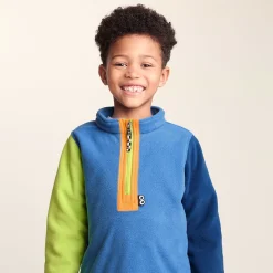 Texel Kids Shaun the Sheep Fleece Zip Neck - Bluebell