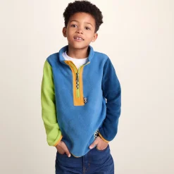 Texel Kids Shaun the Sheep Fleece Zip Neck - Bluebell