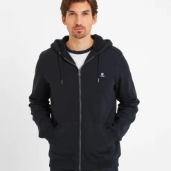 Timble Mens Sherpa Fleece Lined Hoody - Dark Indigo