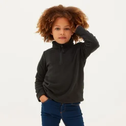 Toffolo Kids Zipneck Fleece - Black