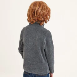 Toffolo Kids Zipneck Fleece - Grey Marl