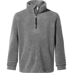Toffolo Kids Zipneck Fleece - Grey Marl