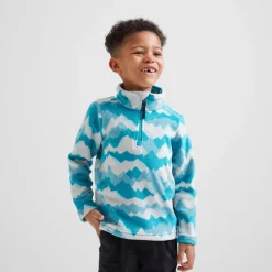 Toffolo Kids Zipneck Fleece - Mosaic Mountain Print
