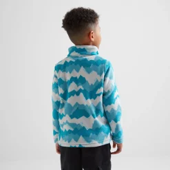 Toffolo Kids Zipneck Fleece - Mosaic Mountain Print