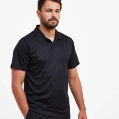 Torres Mens Tech Polo - Black