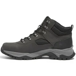 Tundra Mens Walking Boots - Charcoal Grey