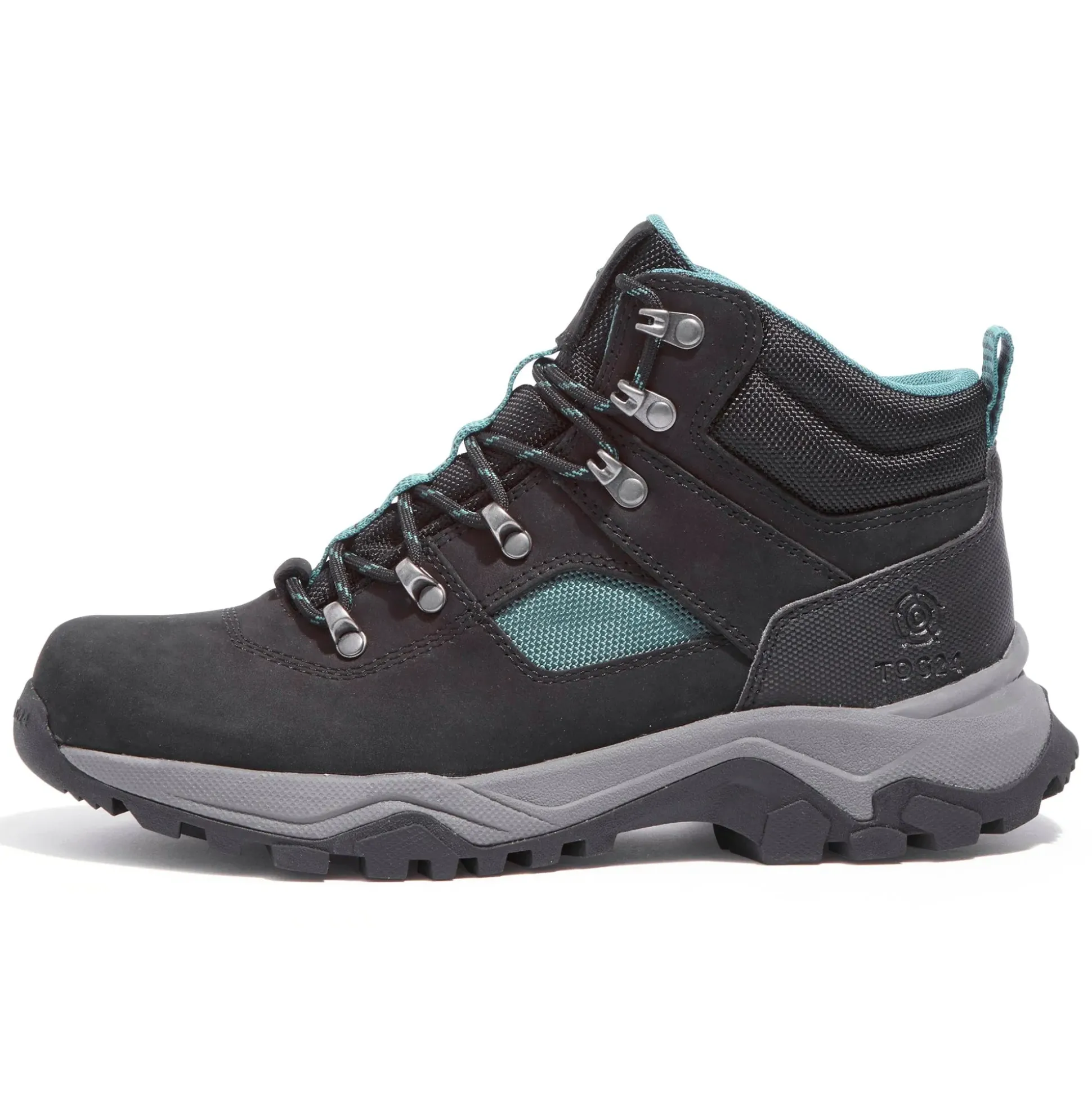 Tundra Womens Walking Boot - Black/Teal