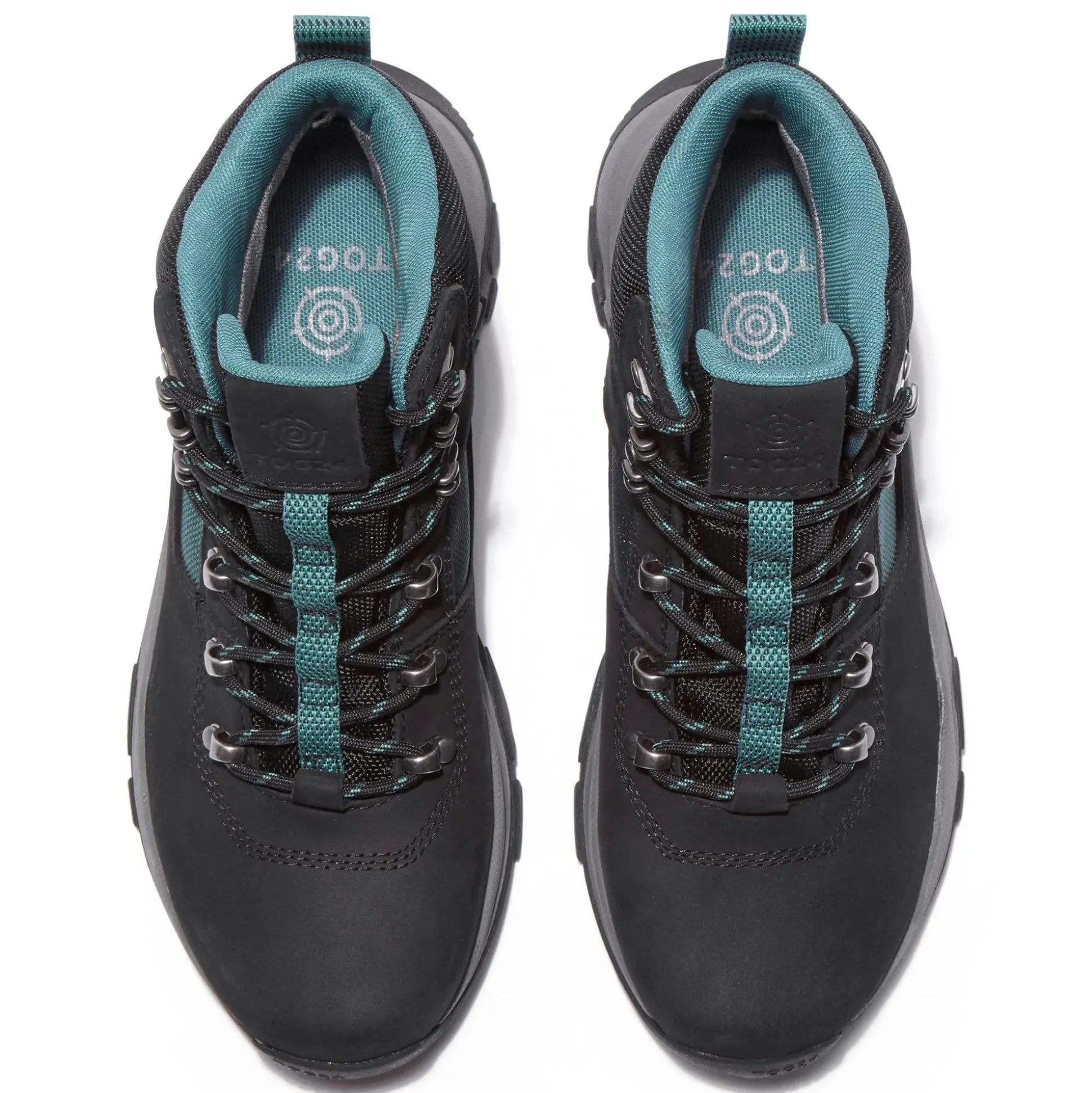 Tundra Womens Walking Boot - Black/Teal