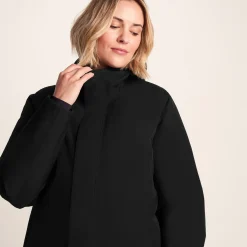 Uma Womens Waterproof Down Insulated Parka - Black