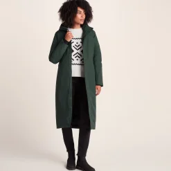 Uma Womens Waterproof Down Insulated Parka - Racing Green
