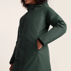 Uma Womens Waterproof Down Insulated Parka - Racing Green