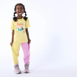 Valais Kids Shaun the Sheep Sweat Pant - Piglet Pink