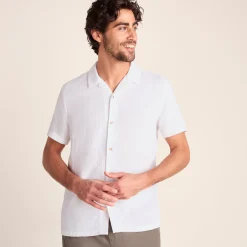 Valtos Mens Short Sleeve Supersoft Shirt - Optic White