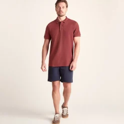 Varris Mens 100% Cotton Supersoft Polo Shirt - Garnet Red