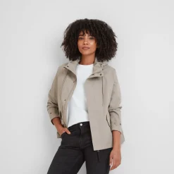 Vena Womens Waterproof Jacket - Dark Taupe