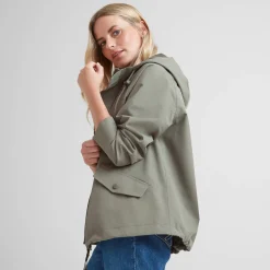 Vena Womens Waterproof Jacket - Pale Khaki