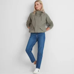 Vena Womens Waterproof Jacket - Pale Khaki