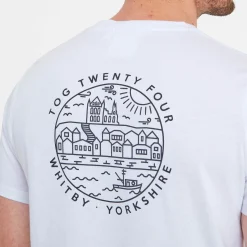 Whitby Mens 100% Cotton Supersoft T-Shirt - White
