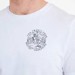 Whitby Mens 100% Cotton Supersoft T-Shirt - White