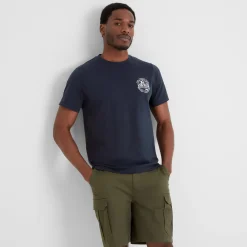 Whitby Mens 100% Cotton Supersoft T-Shirt - Dark Indigo
