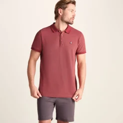 Whitley Mens 100% Cotton Polo Shirt - Redwood