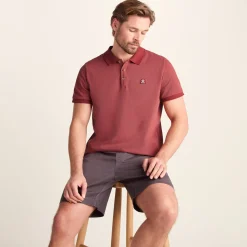 Whitley Mens 100% Cotton Polo Shirt - Redwood